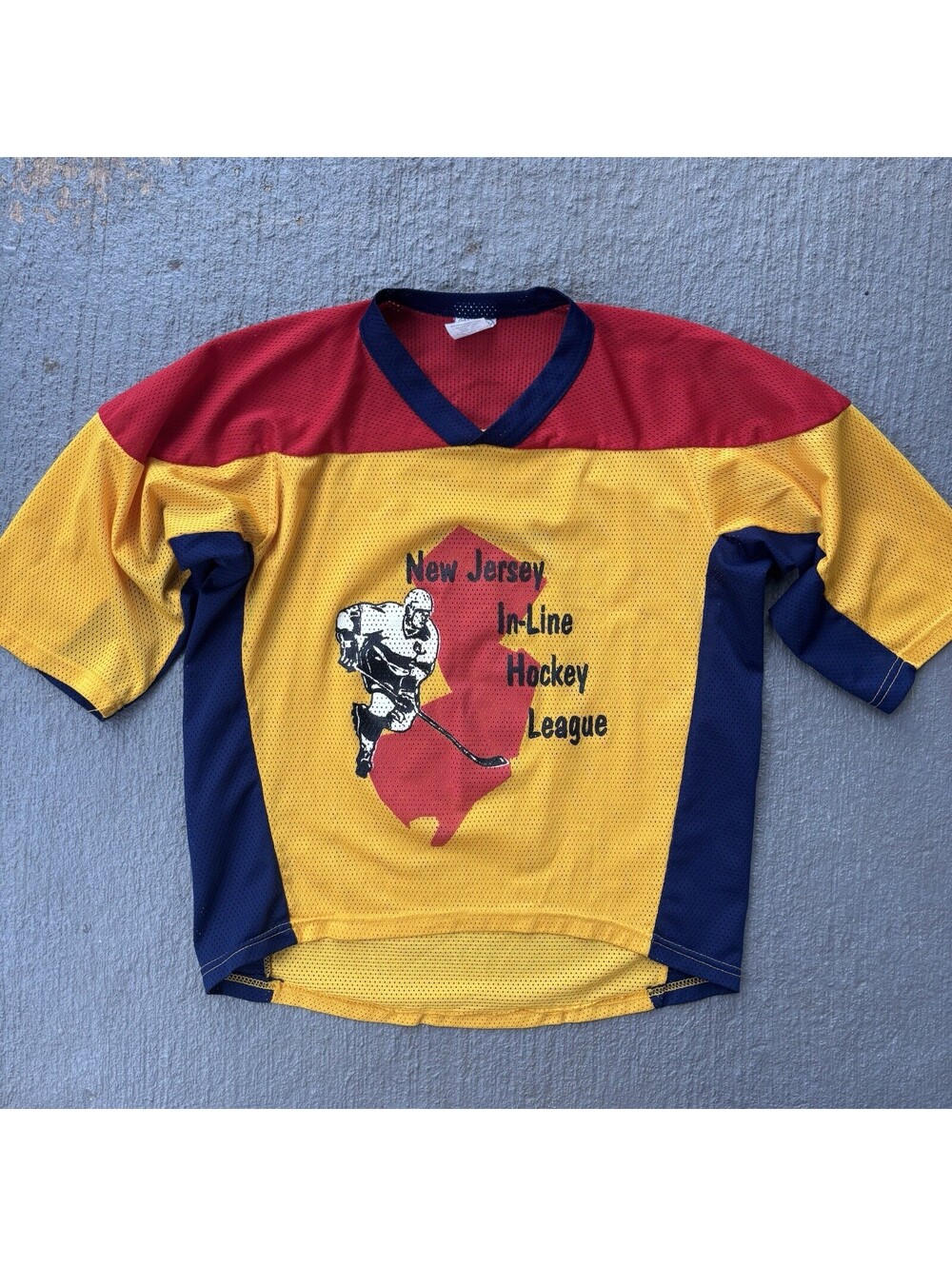 New Jersey In-Line Hockey League #7 Local Sports YOUTH Jersey Medium